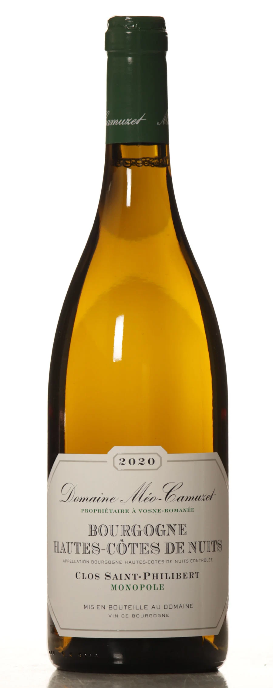Meo-Camuzet Clos Saint Philibert 2020 blanc
