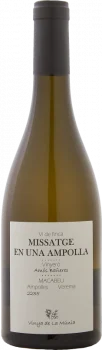 Missatge en Una Ampolla 2022 - Bodega Amós Bañeres