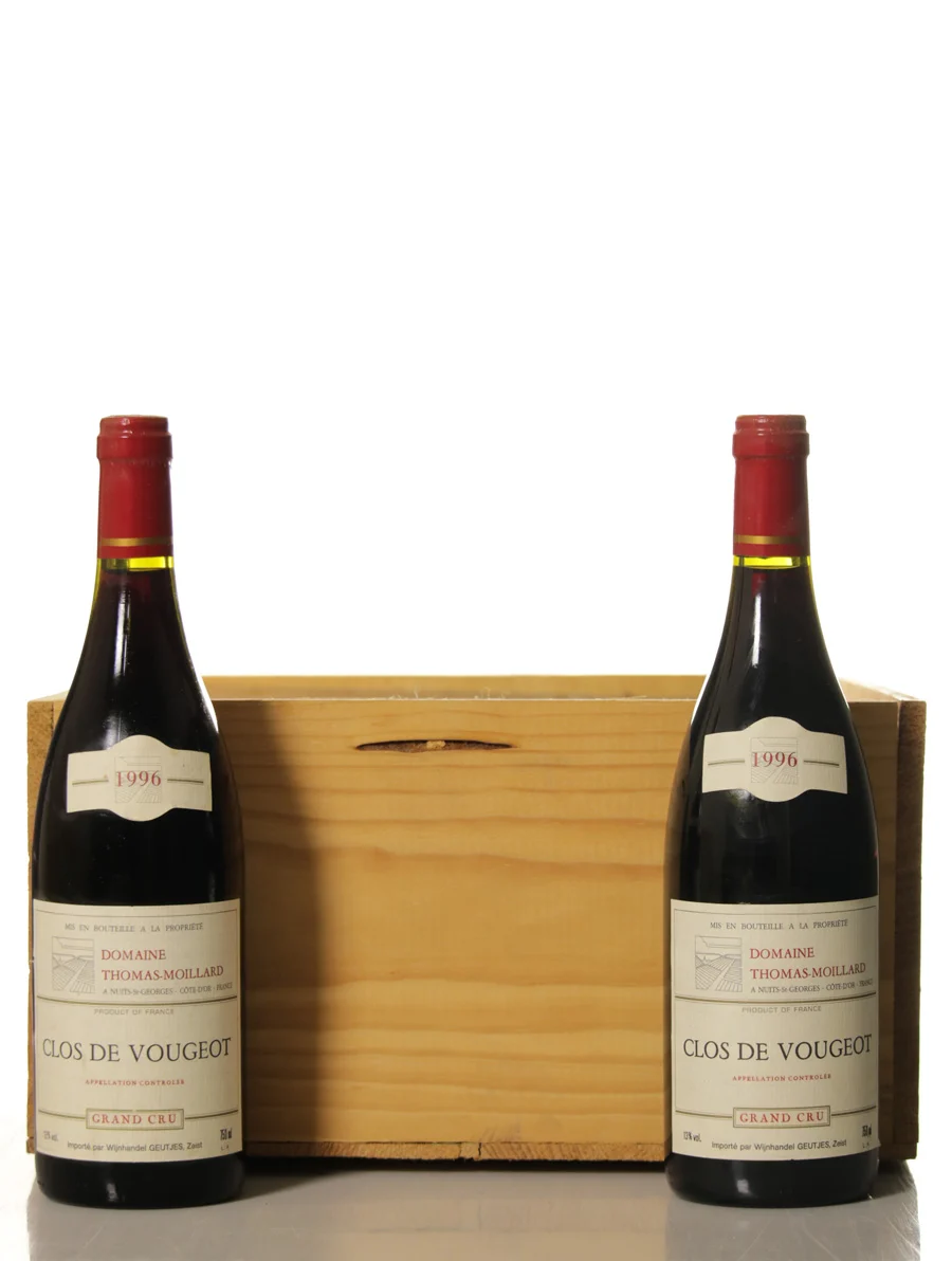 Clos de Vougeot 1996 Thomas Moillard Case of 12 btl. - Vineut