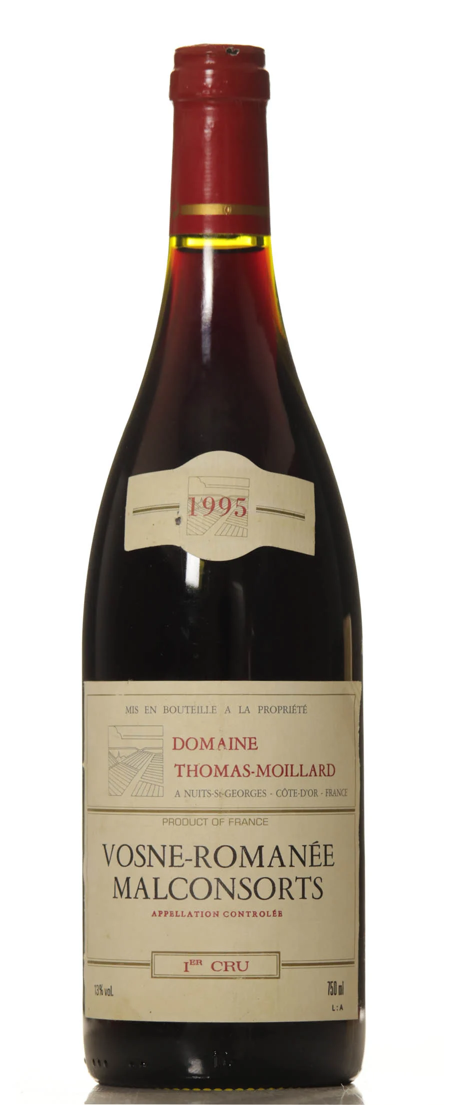 Vosne Romanee Les Malconsorts 1995 T. Moillard - Vineut
