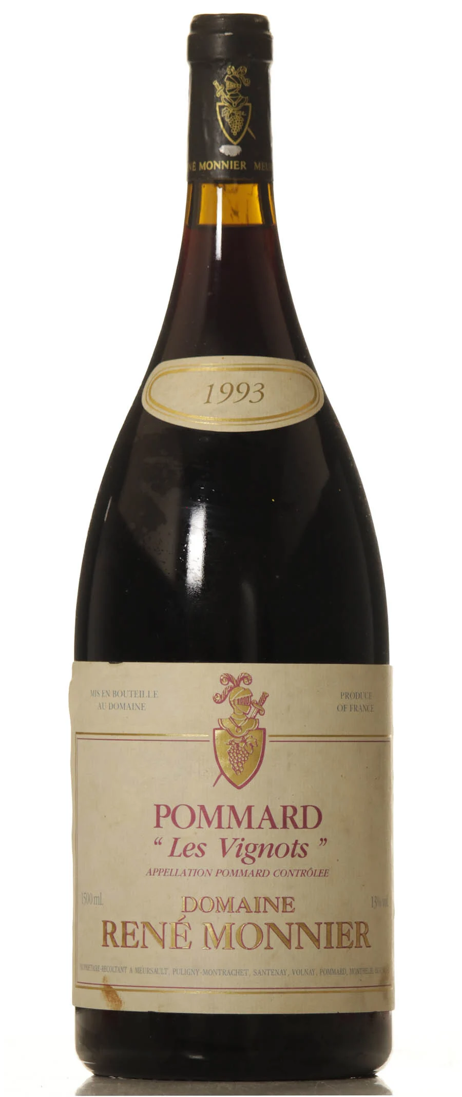 R. Monnier Pommard Les Vignots 1993 Magnum - Vineut