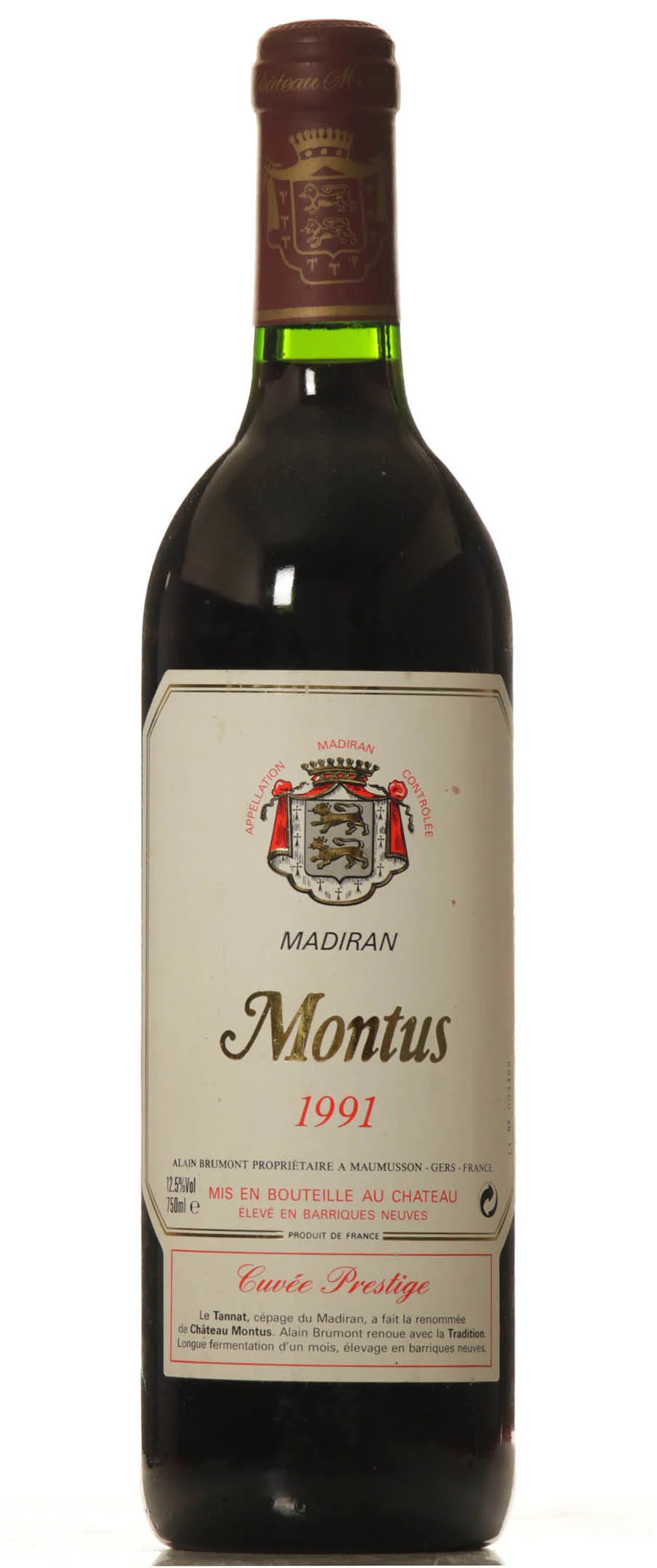 Montus Cuvee Prestige 1991 - Vineut