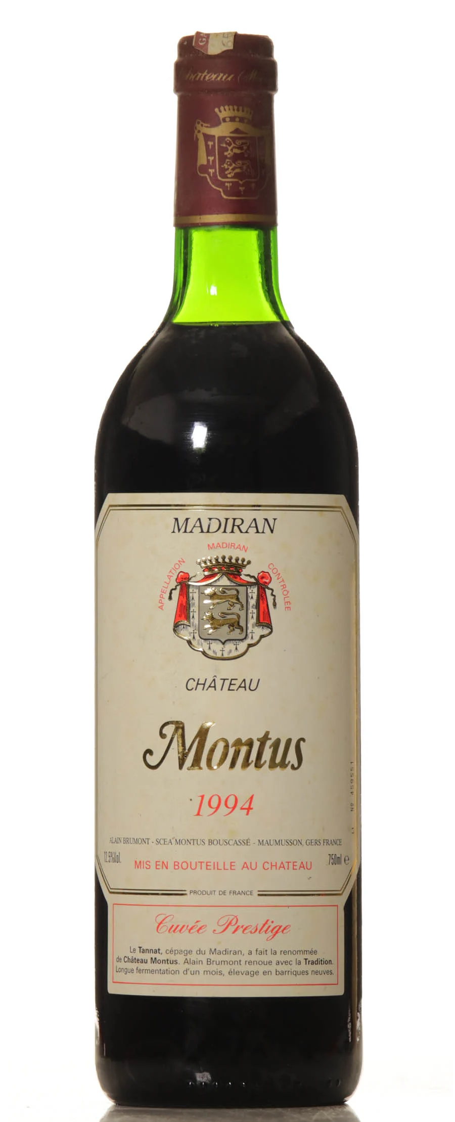 Montus Cuvee Prestige 1994 - Vineut