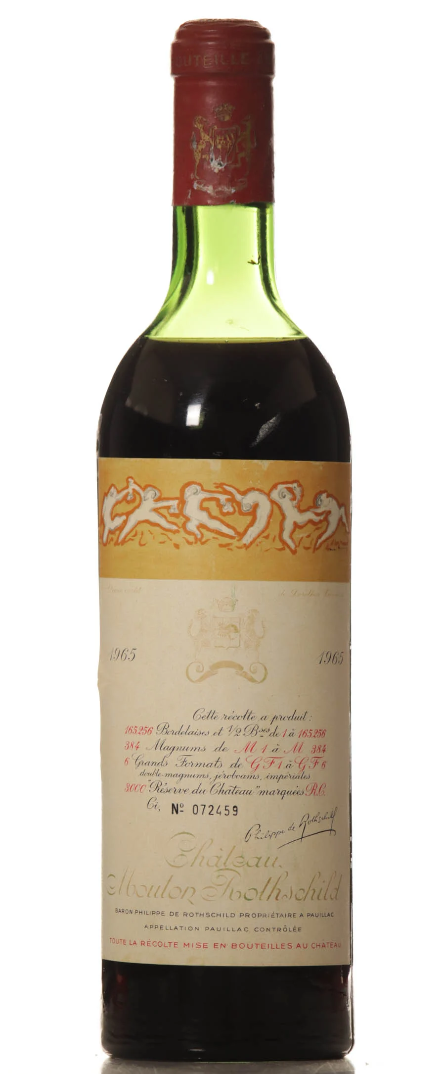 Mouton Rothschild 1965