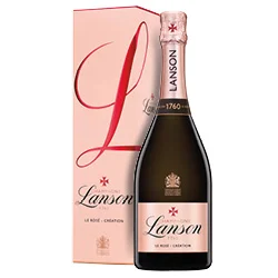 Champagne Brut AOC Le Rosé Création Lanson