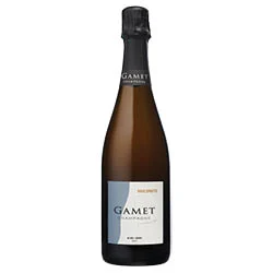 Champagne AOC Brut Rive Droite Blanc de Noirs Gamet