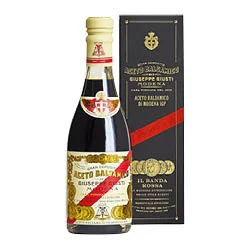 Aceto Balsamico di Modena IGP 5 Medaglie d'Oro Banda Rossa Acetaia Giusti - Giuseppe Giusti