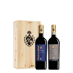 Cassetta Malenchini "I Cru" con Chianti Riserva e Rosso Bruzzico