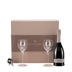Cofanetto Franciacorta Rosé Demi Sec Montina