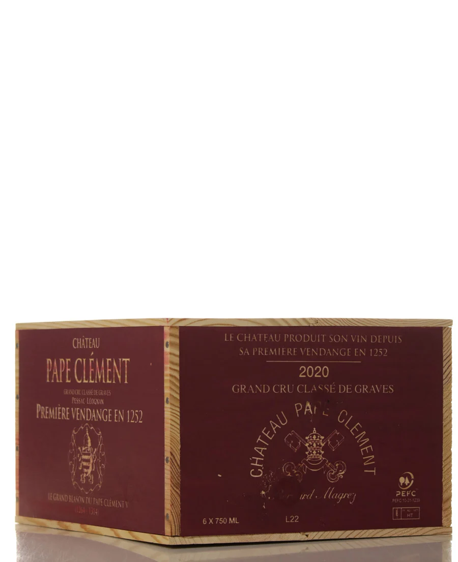 Pape Clement 2020 Case of 6 btl.