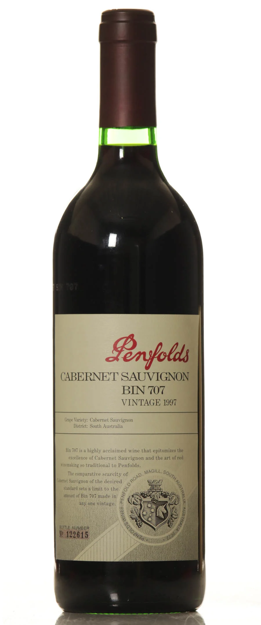 Penfolds Bin 707 1997 - Vineut