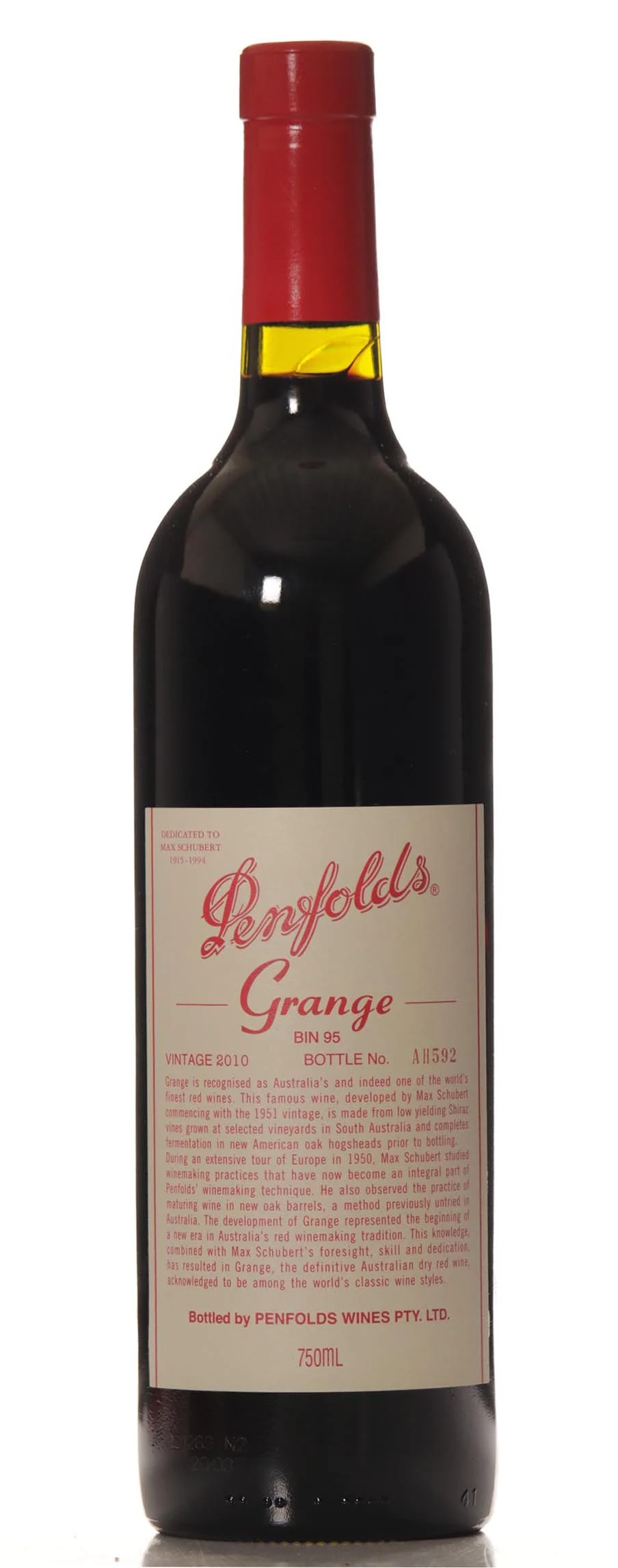 Penfolds Grange Bin 95 2010 - Vineut