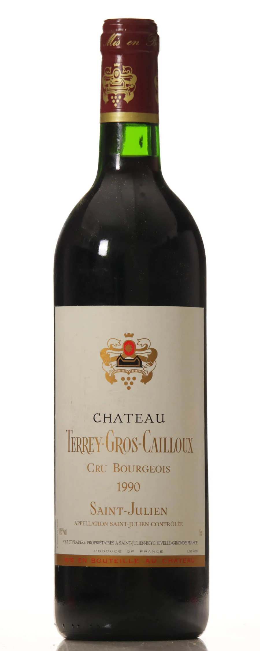 Terrey Gros Cailloux 1990 Cru Bourgeois Superieur - Vineut