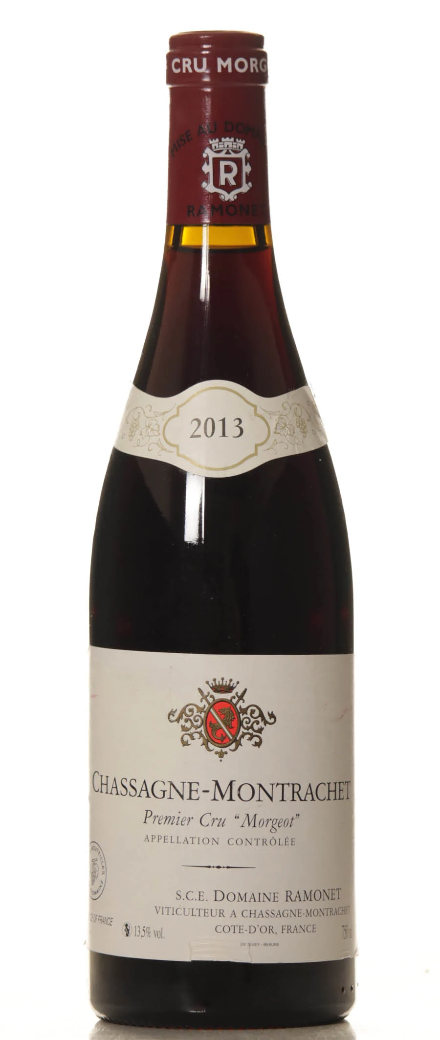 JC Ramonet Morgeot 2013 rouge Chassagne-Montrachet
