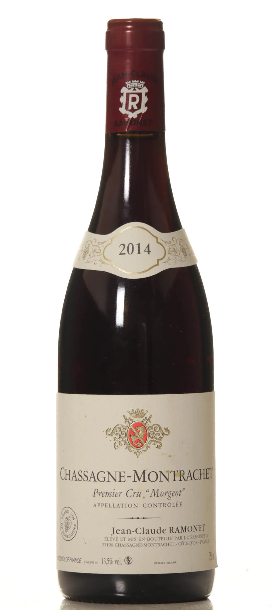 JC Ramonet Morgeot 2014 rouge Chassagne-Montrachet