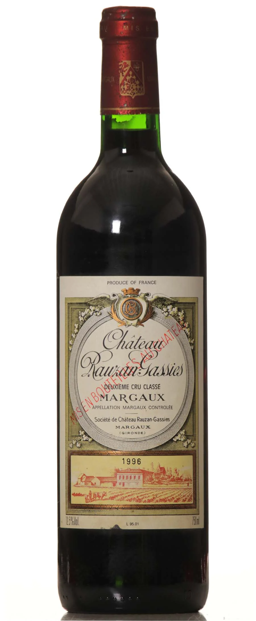 Rauzan Gassies 1996 - Vineut
