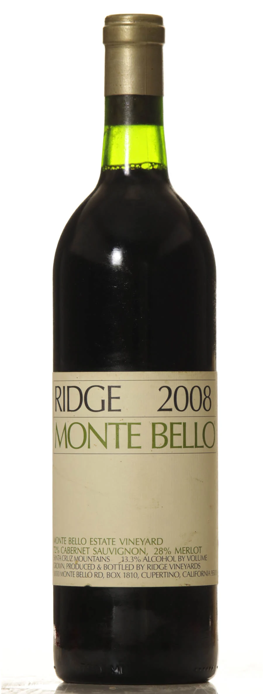 Ridge Monte Bello 2008 - Vineut