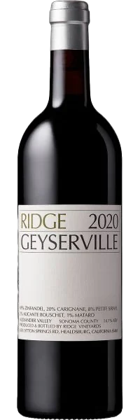 Ridge Vineyards - Geyserville Alexander Valley 2020