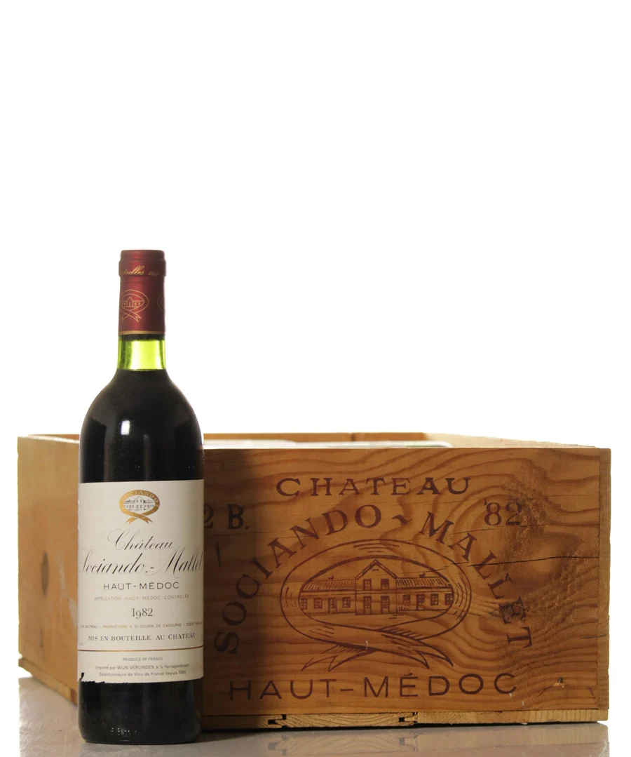 Sociando Mallet 1982 Case of 12 btl. - Vineut