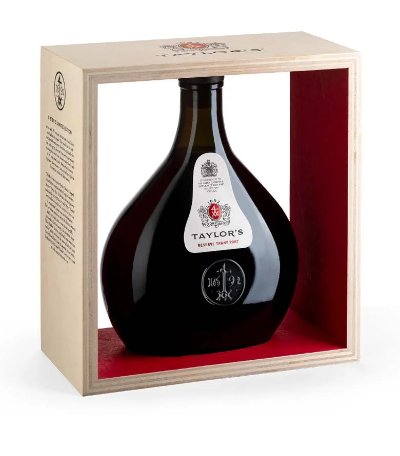 Botella histórica Taylor's Porto Reserve 2.ª edición NV
