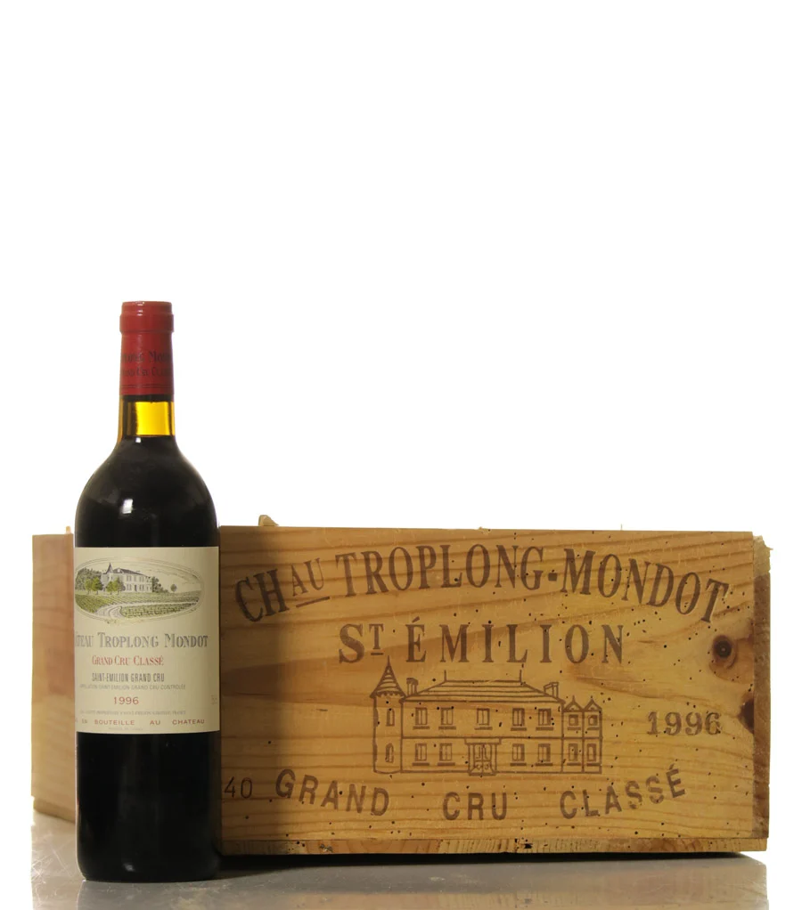 Troplong Mondot 1996 Case of 12 btl.