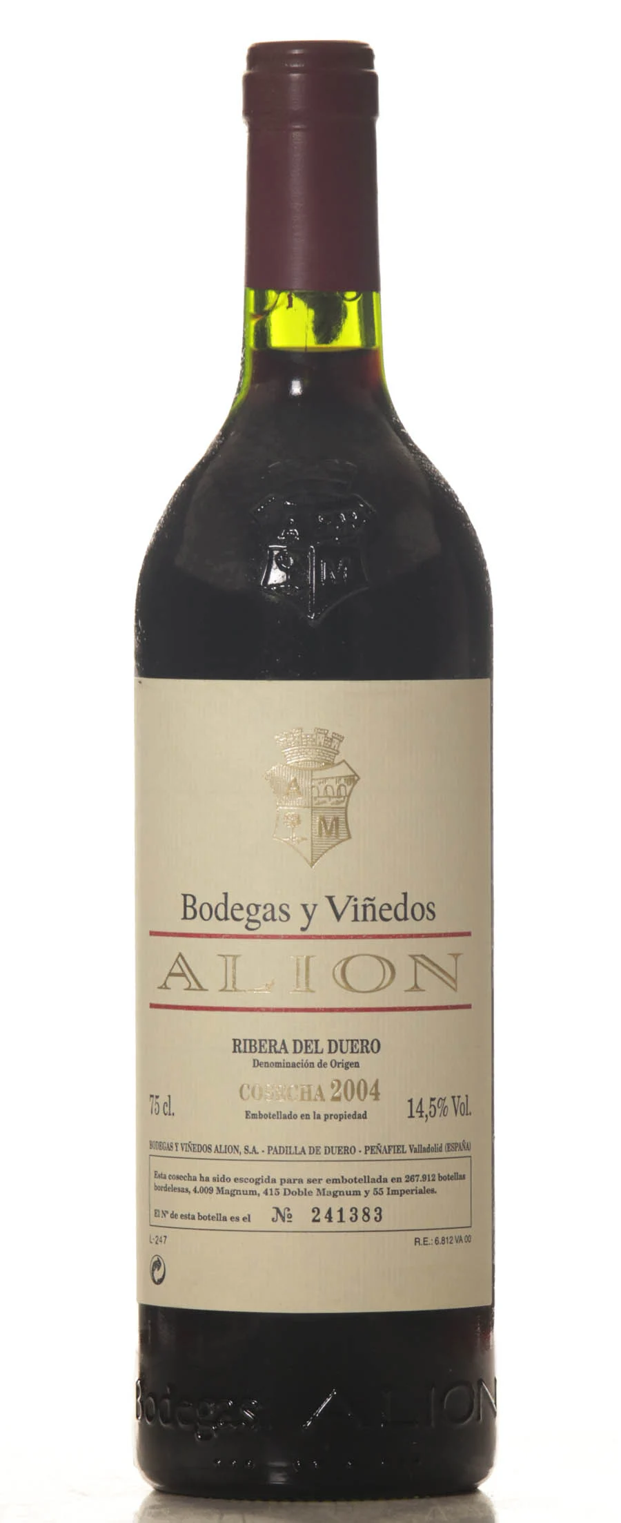 Vega Sicilia Alion 2004