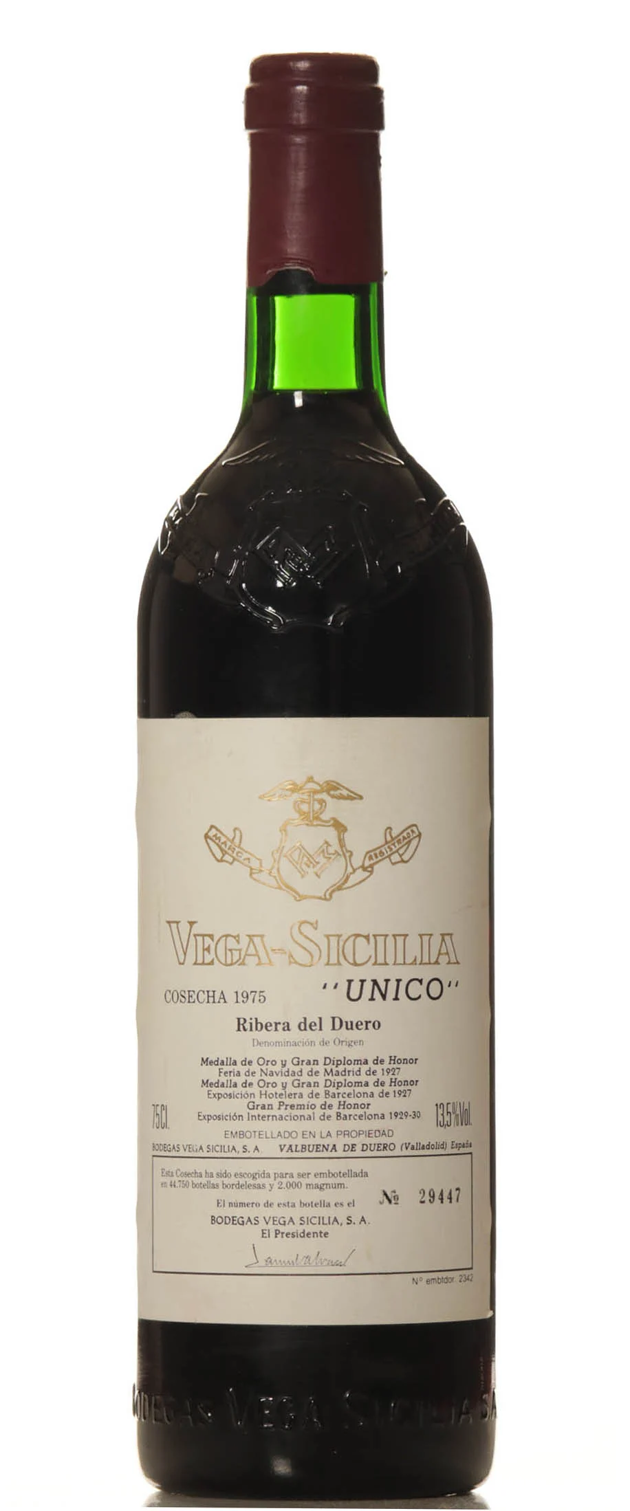 Vega Sicilia Unico 1975 - Vineut