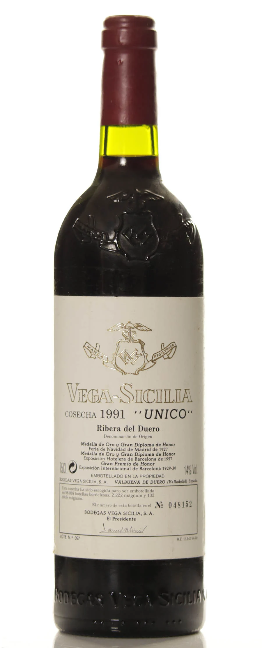 Vega Sicilia Unico 1991 Gran Reserva