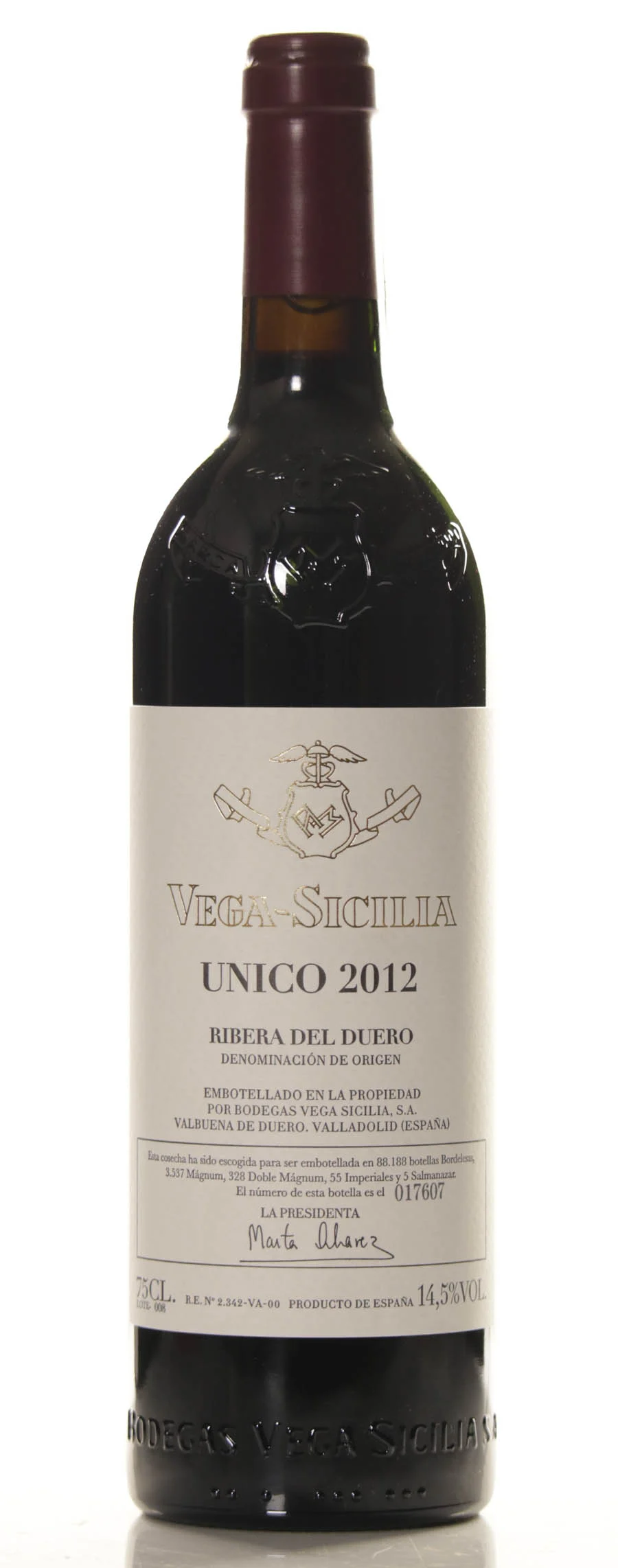 Vega Sicilia Unico Gran Reserva 2012