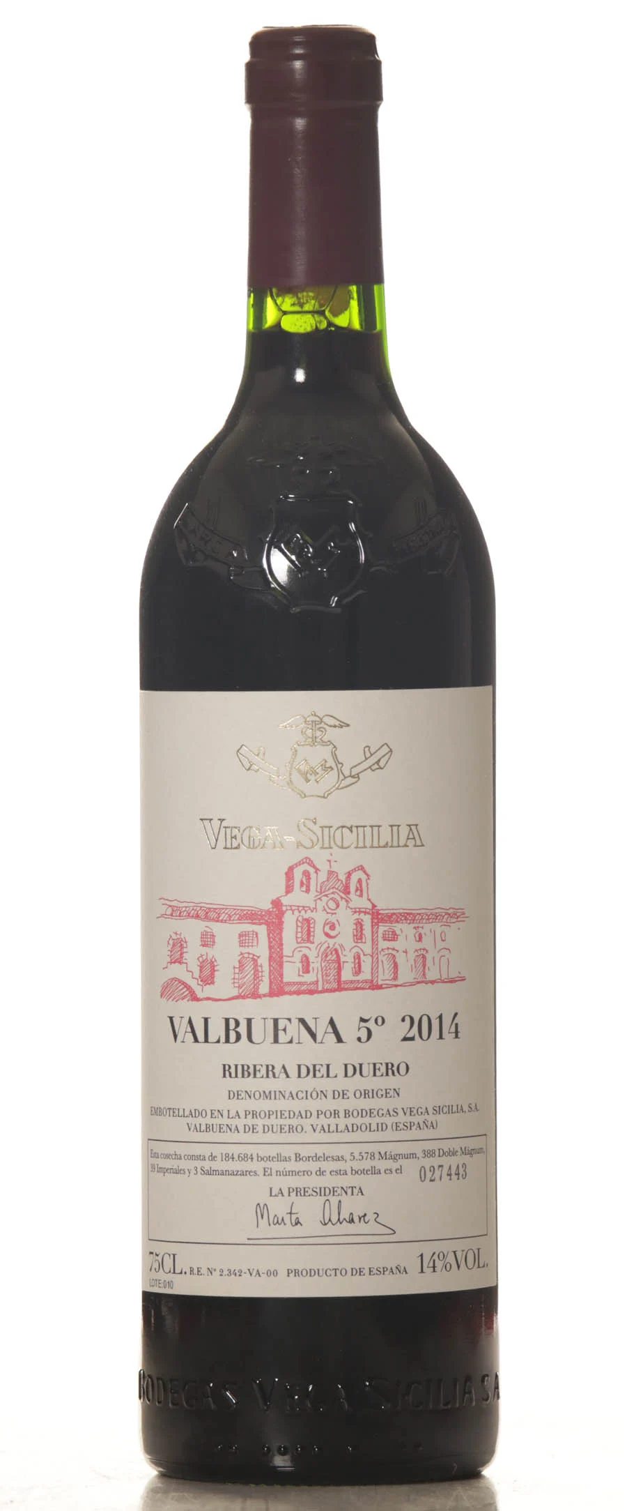 Vega Sicilia Valbuena 5. 2014