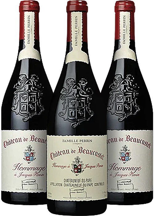Verticale du Château de Beaucastel - Hommage à Jacques Perrin