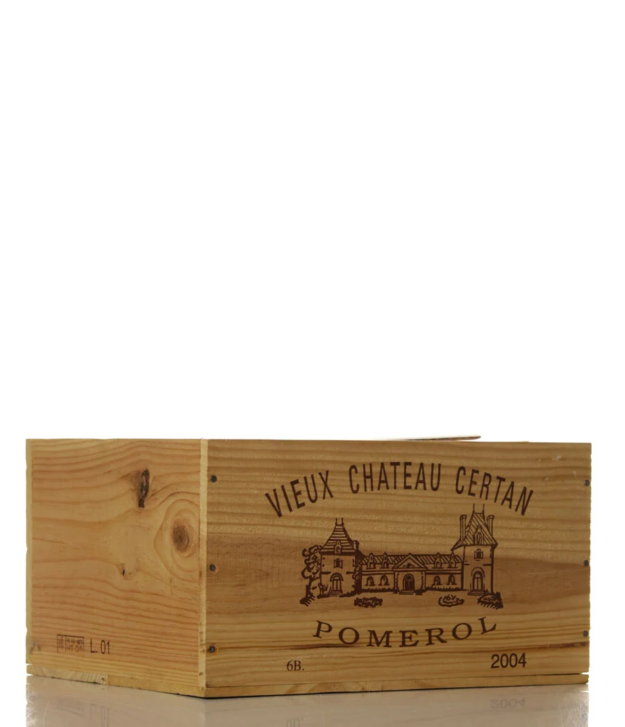 Vieux Chateau Certan 2004 Case of 6 btl.