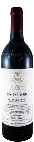 Vega Sicilia Único Roja 2008 - Bodegas Vega Sicilia